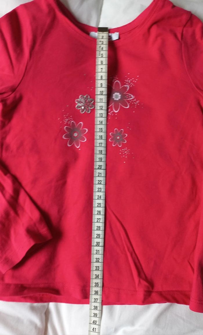 T-shirt rose okaidi t5 - photo numéro 3