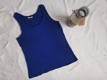 Débardeur bleu