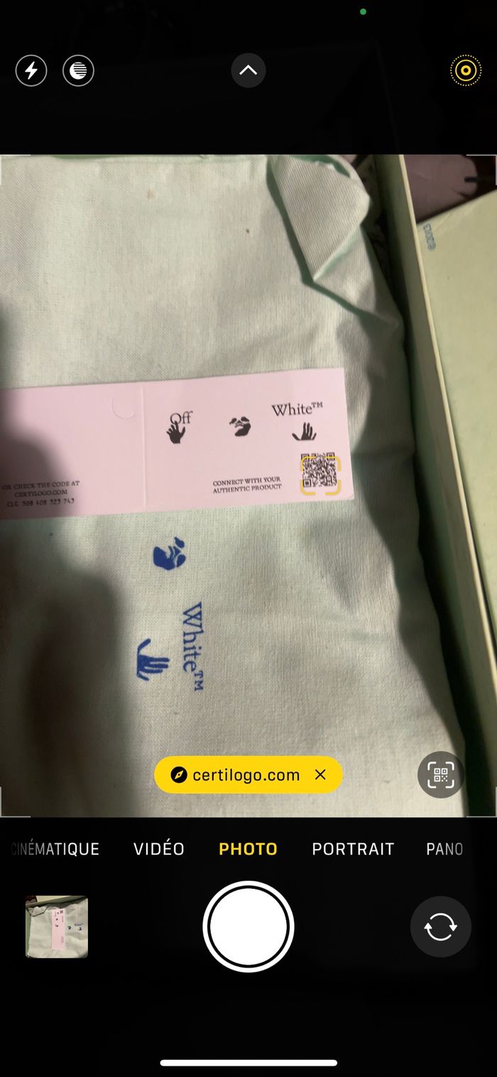 Baskets off White édition limitée rare - photo numéro 9