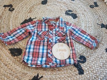 Chemise bébé garçon 9 mois