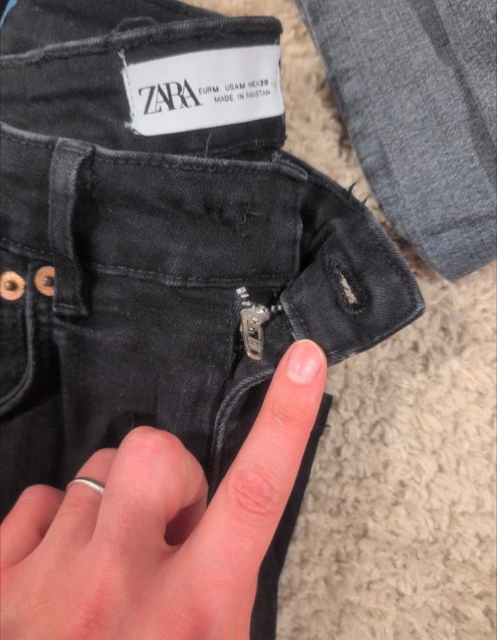 Lot de 6jeans Zara bien lire l'annonce - photo numéro 5