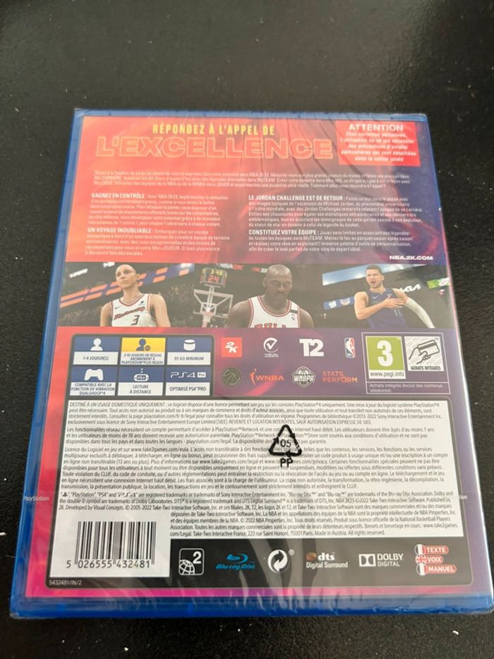 NBA 2k23 PlayStation 4 - photo numéro 2