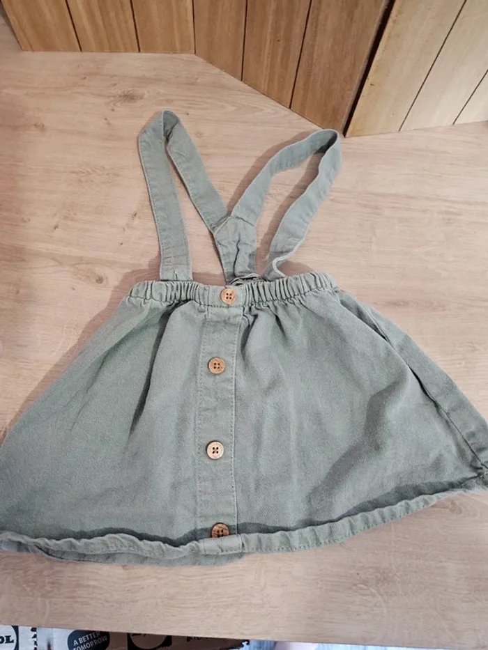 Robe 18 mois, lulu castagnette, couleur grise turquoise