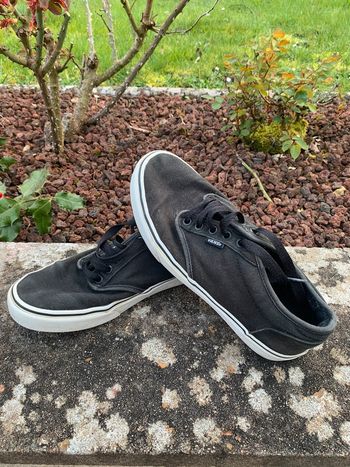 Sneakers Vans noir Atwood canvas en toile
