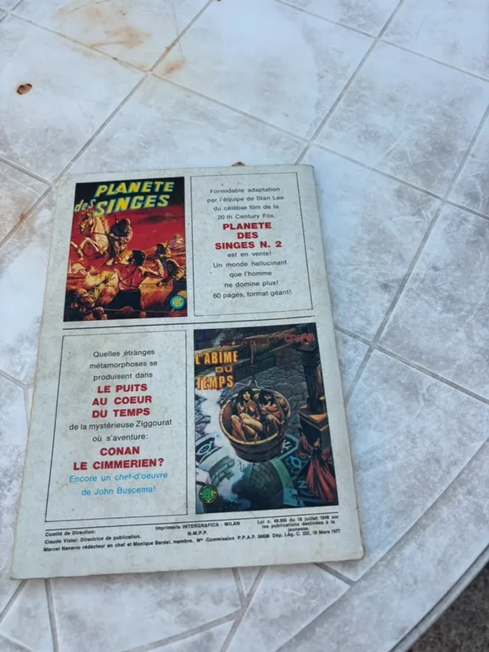 đ BD Marvel â SpĂ©cial Strange n°7 â Ăditions Lug â Mars 1977 â Tout en couleurs â Rare - photo numĂ©ro 3