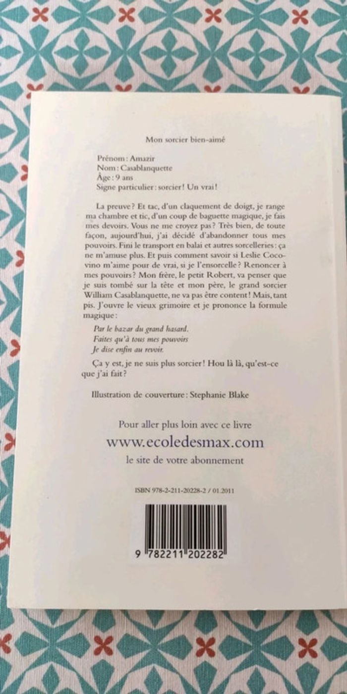 Audren Mon sorcier bien-aimé. École des loisirs - photo numéro 3