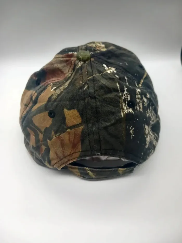 Casquette Vintage Cap America Orange Motif Camo - photo numéro 3