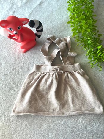 Très belle salopette jupe pour bébé fille