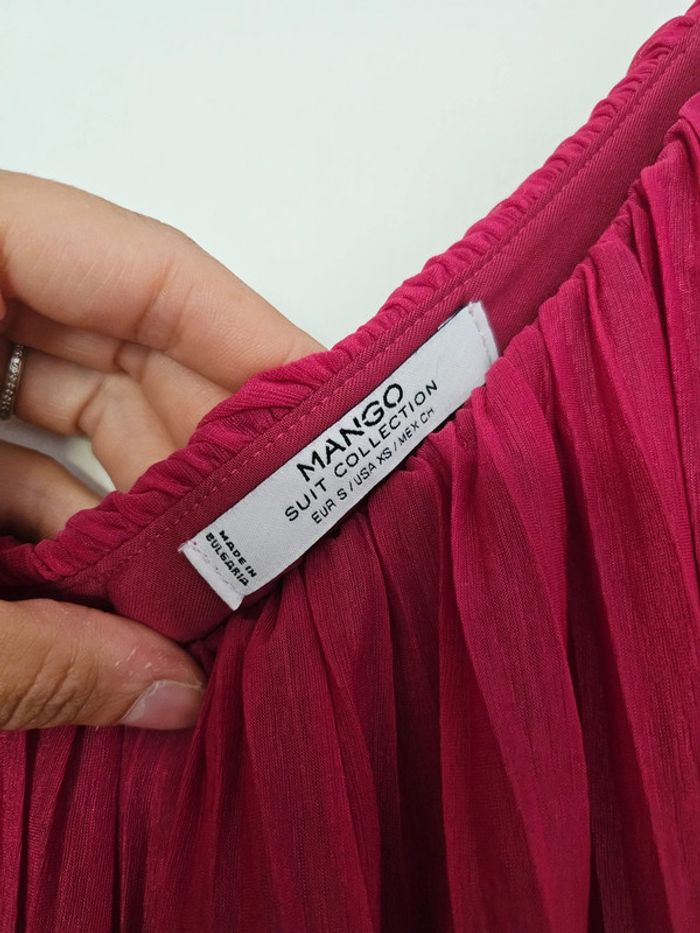 Robe rose fushia Mango TS - photo numéro 3
