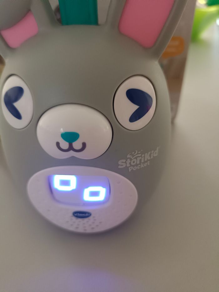 Storikid pocket gris, Conteur d'histoires interactif+ housse de protection rose - photo numéro 8