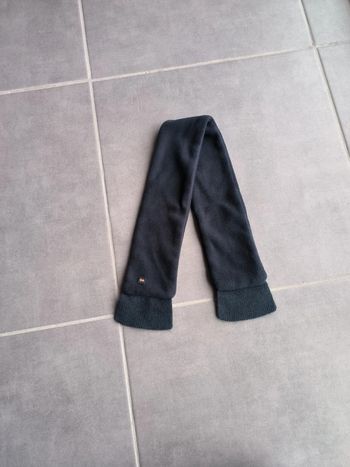 Écharpe polaire bleu marine