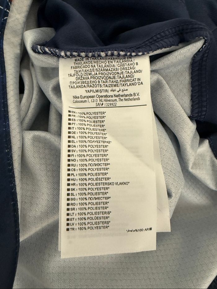 Maillot PSG Nike – Domicile Bleu Marine – Taille L - photo numéro 8