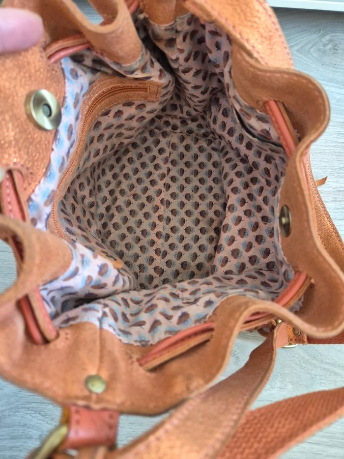 Sac à main en cuir Mila Louise - photo numéro 9