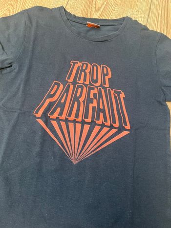 Teeshirt bleu marine Tape à l’œil