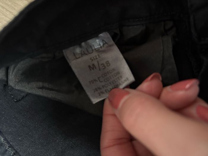 Pantalon noir style cargo - photo numéro 5