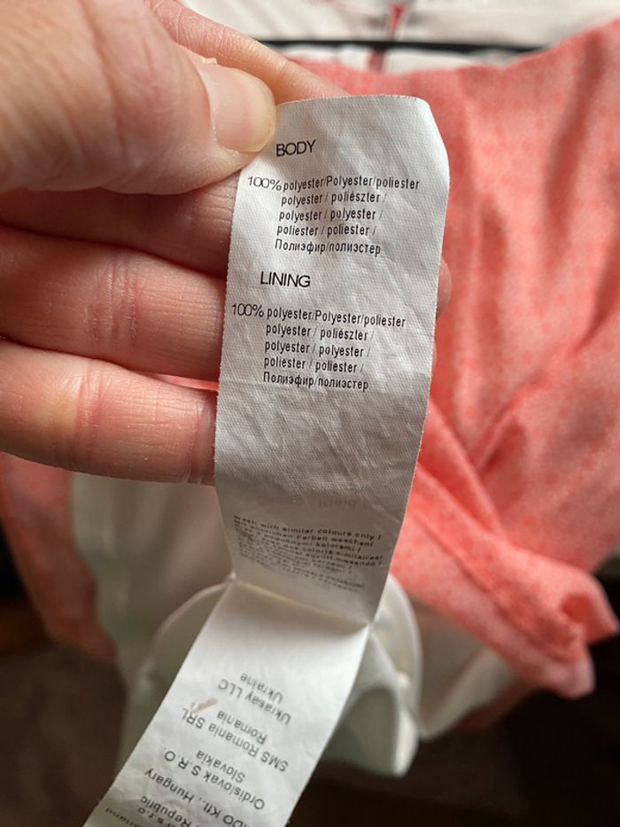 Robe corail Orsay Taille 38 - photo numéro 5
