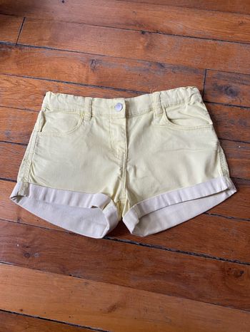 Short jaune 10 ans - GEMO