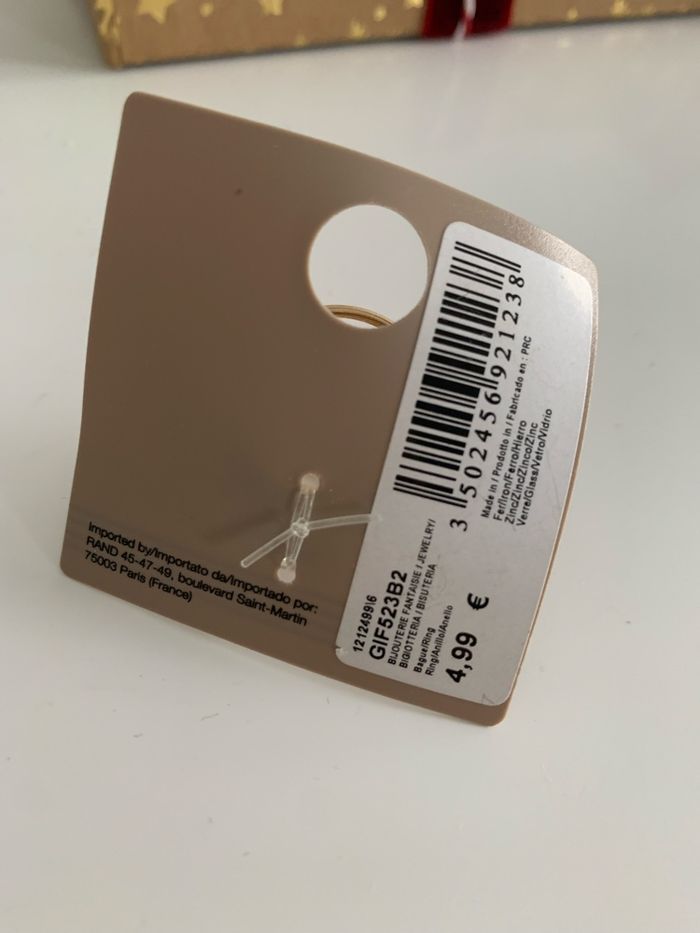 Ensemble bagues dorées