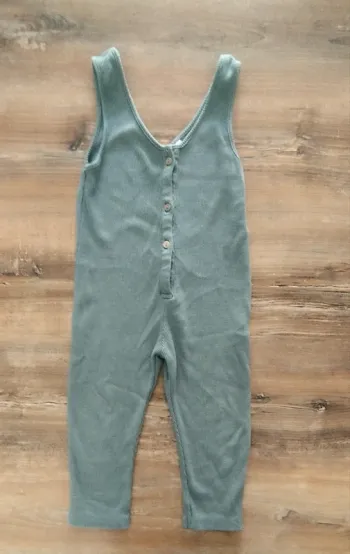 Salopette vert D'eau fille Zara