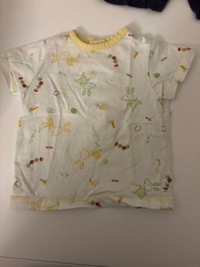 Barboteuse et teeshirt naissance - photo numéro 2