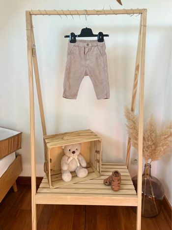 Pantalon velour h&m élastique réglable à la taille 12 mois