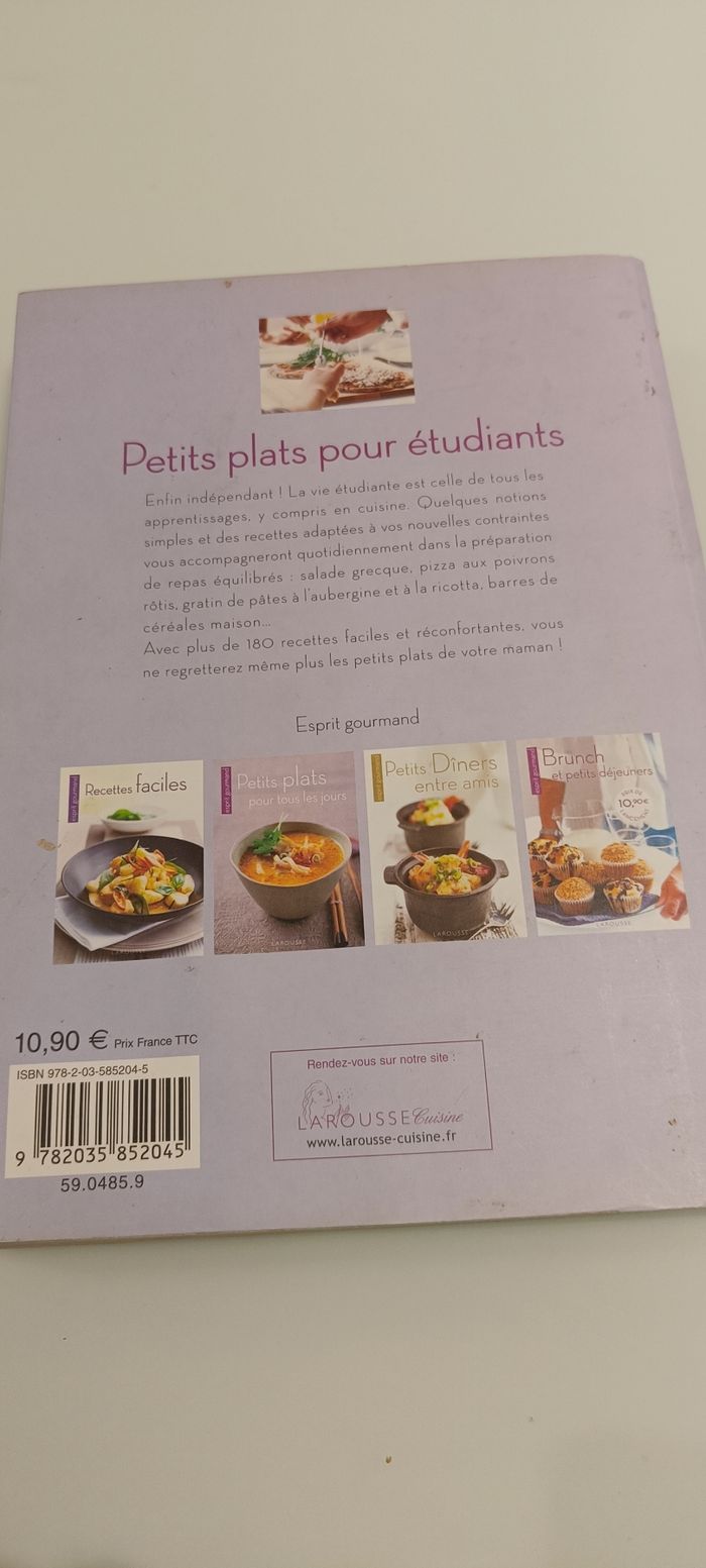 Petit plat pour étudiants - photo numéro 2