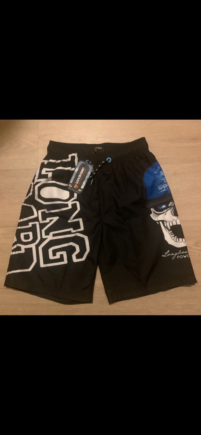2short et 1tee shirt marqué longboard neuf taille 10ans - photo numéro 5