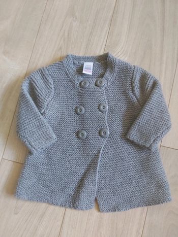 Manteau type laine fille Zara Baby 18 mois comme Neuf (78)