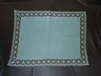 Joli petit Napperon rectangulaire