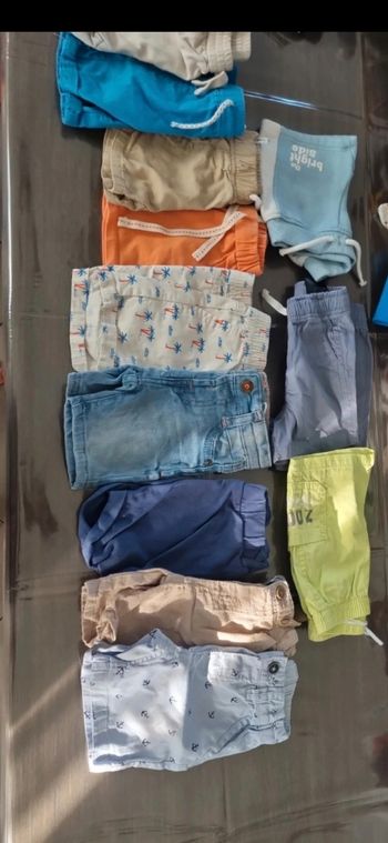 Lot de 12 shorts