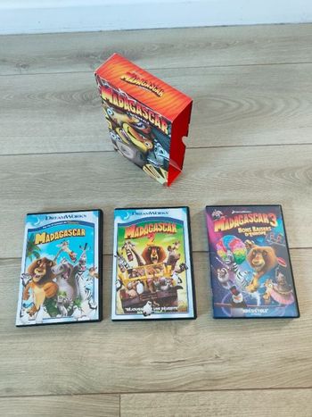Coffret de DVD (l'intégrale Madagascar)