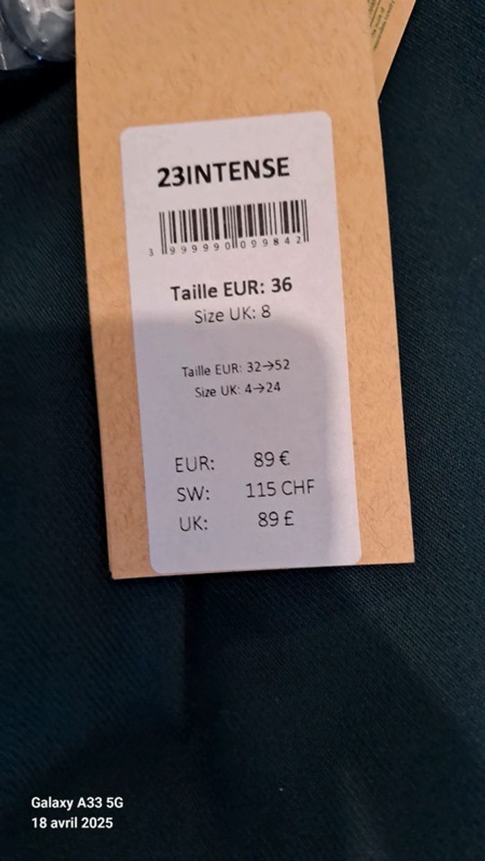 Pantalon Elora 36 neuf - photo numéro 2