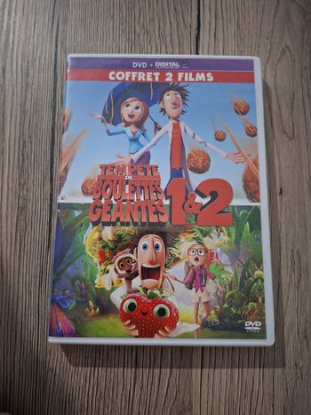 Tempête de Boulettes Géantes 1 et 2 boîte de 2 DVD