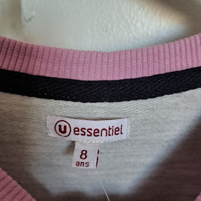 Pull enfant U essentiel Gris - photo numéro 4