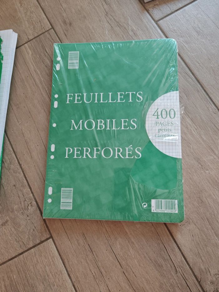 Lot de feuilles de papeterie - photo numéro 7
