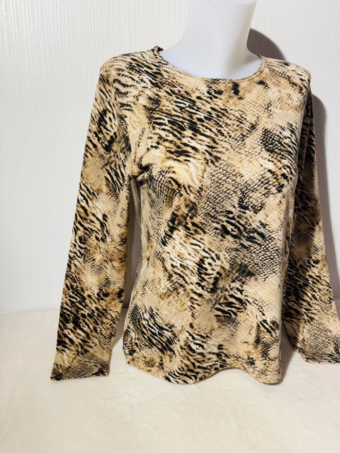 Pull léger femme Boutique Bohème motif animal - Taille M - photo numéro 2