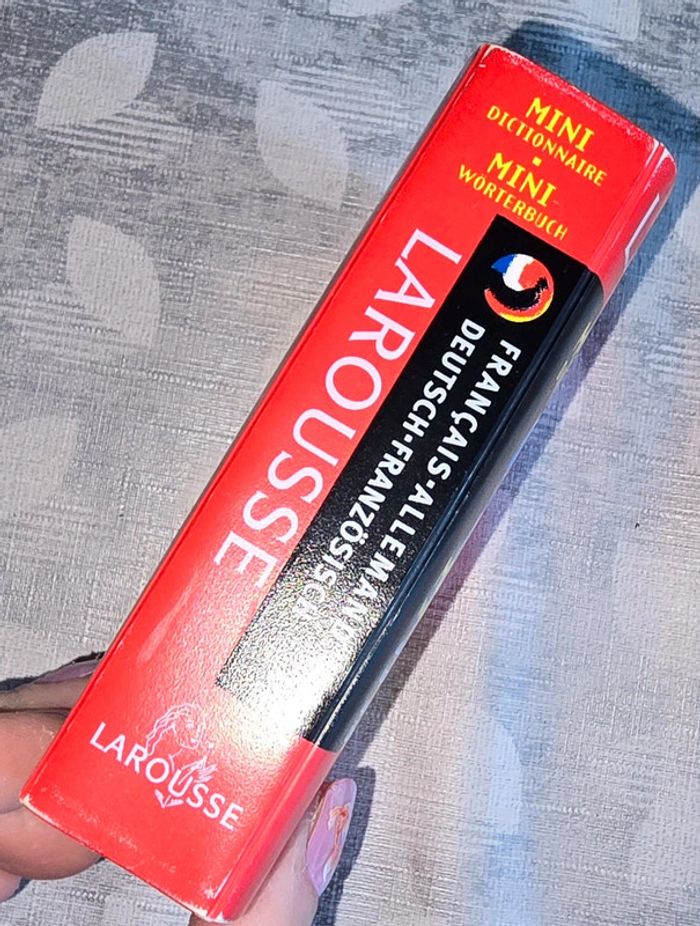 Mini dictionnaire français allemand - photo numéro 2