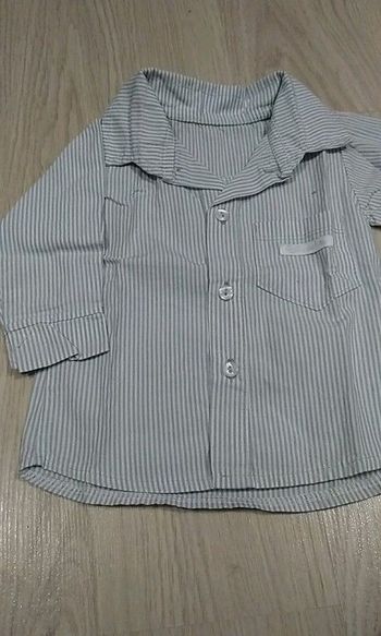 Chemise manches longues bébé garçon 6 mois