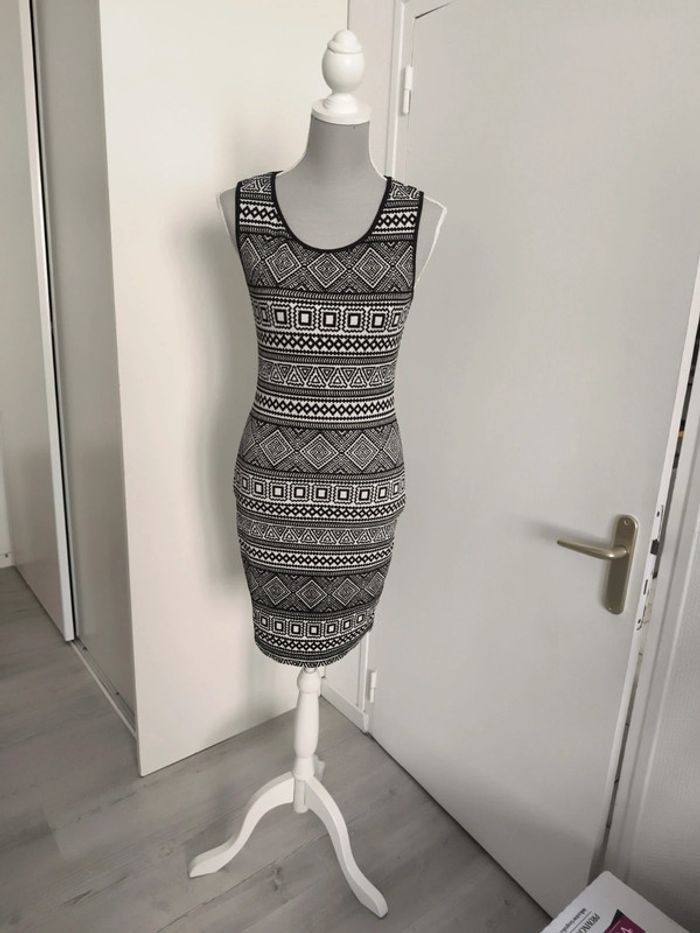 Robe manche courte
