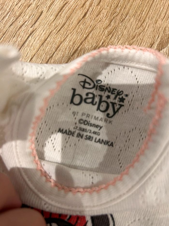 Lot de trois Bodys manches courtes Disney, taille naissance - photo numéro 4