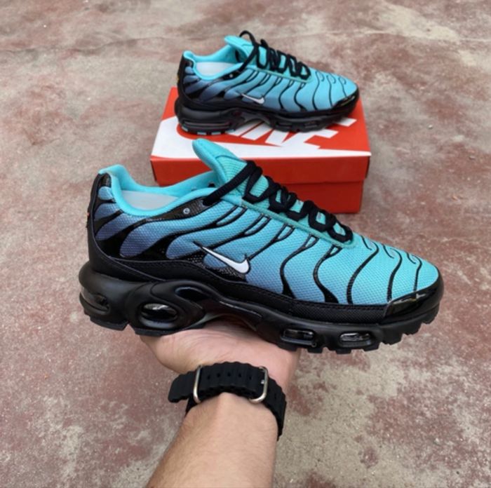 Nike tn noir bleu fluo 39 - photo numéro 4