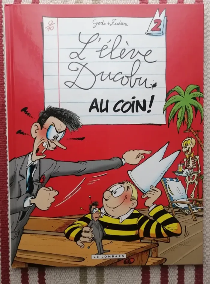 Livre BD L'élève Ducobu au coin