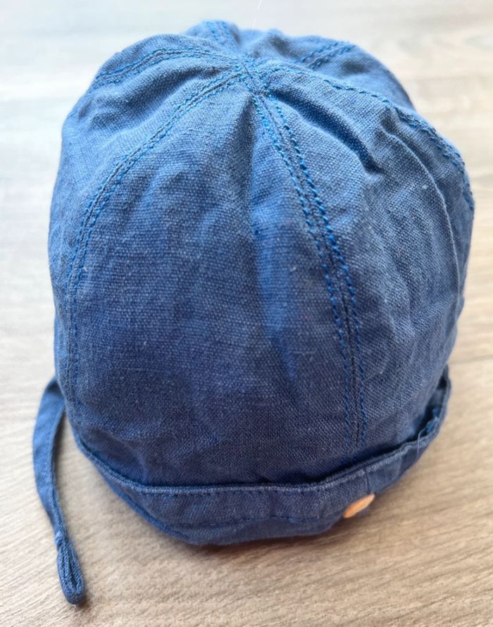 Chapeau coton/lin 43cm bébé Clayeux