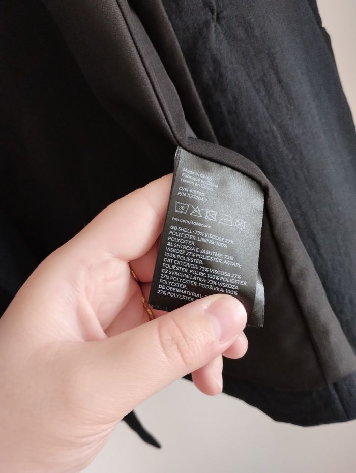 Blazer croisé noir - photo numéro 5