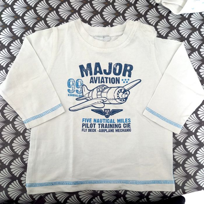 Maillot manches longues 12mois 74cm