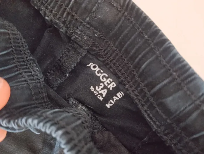 Pantalon cargo noir Kiabi 3 ans - photo numéro 3