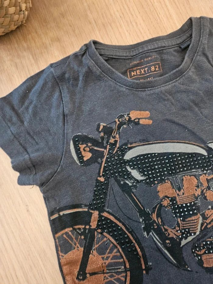 Tee shirt moto next 4 ans - photo numéro 2