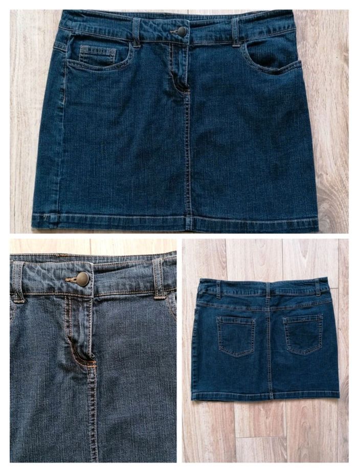 Jupe en jean courte Kiabi T. 42 - photo numéro 2
