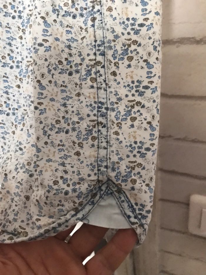 Chemise à fleur Pull&bear taille L (taille 40) - photo numéro 7