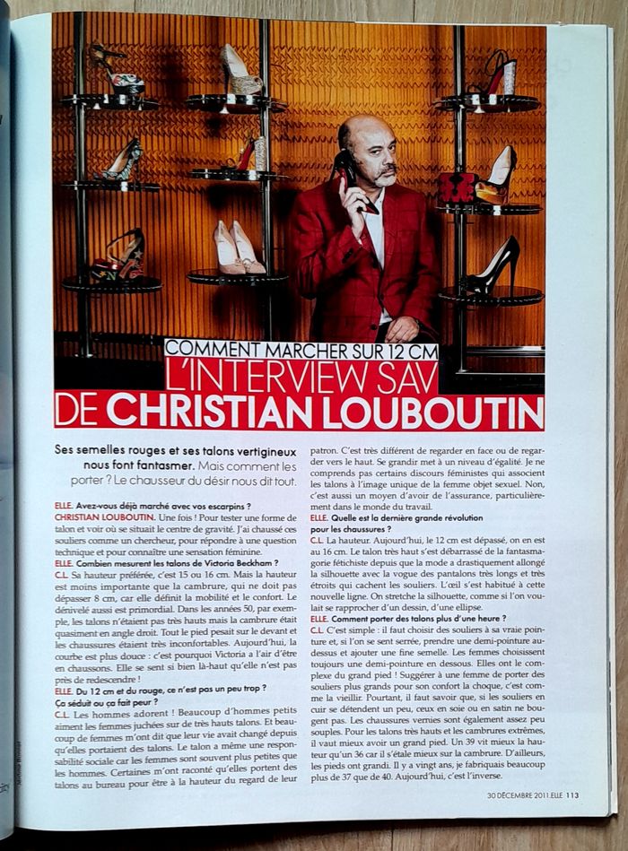 Magazine Elle n°3444 décembre 2011 spécial Disney et Cheveux - photo numéro 9